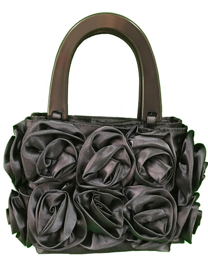 Black Rose Handbag