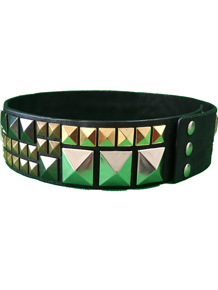 Black Studded Hipster Belt