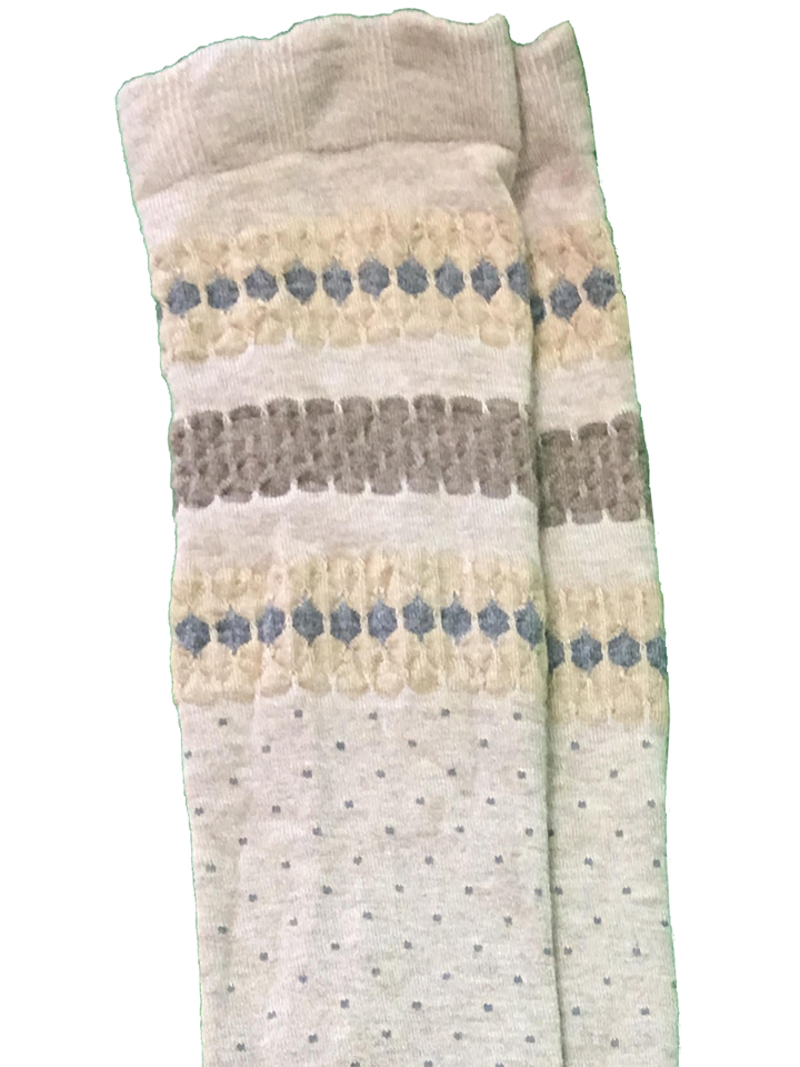 Swiss-dotted Over-the-Knee Socks