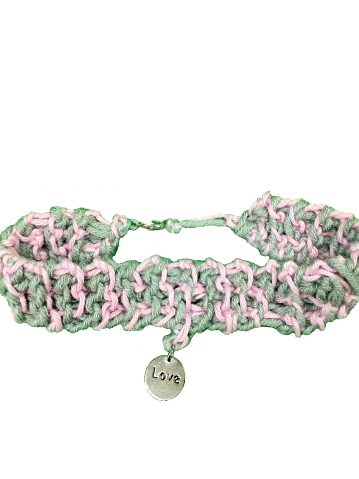 Crocheted Love Choker