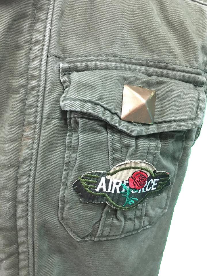 Military Style Sleeveless Jacket